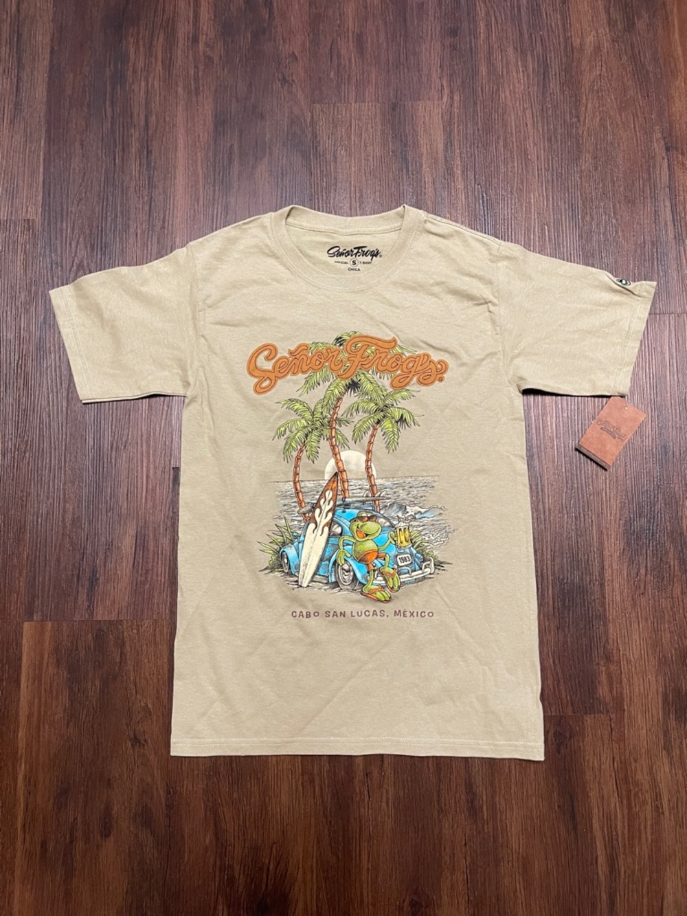 NWT Senor Frogs Graphic T-Shirt - Cabo San Lucas